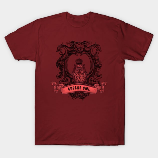 Superb Owl T-Shirt by SleepyVampire